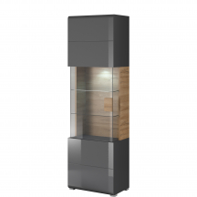 Witryna pojedyncza wysoka Antracyt Połysk 24JKDW05 TYP-05 TOLEDO Podstawowe