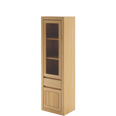 Witryna drewniana bukowa KW401 Lewa Podstawowe