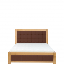 Łóżko drewniane dębowe 140 x 200 LK214 Podstawowe