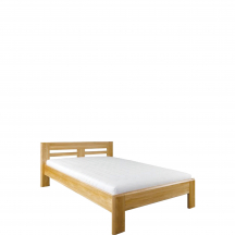 Łóżko drewniane dębowe 160 x 200 LK211 Podstawowe