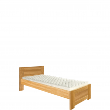 Łóżko drewniane dębowe 90 x 200 LK212 Podstawowe