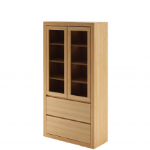 Witryna drewniana dębowa KW307 Podstawowe
