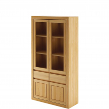 Witryna drewniana dębowa KW302 Podstawowe