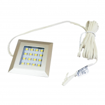 Oświetlenie LED wieńca 1-pkt NEO-16 Białe zimne Podstawowe