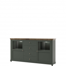 Kredens dwudrzwiowy z szufladami 24ZRJU25 TYP-25 EVORA Podstawowe