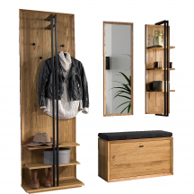 Zestaw mebli do przedpokoju Kombinacja C VIGO GARDEROBA Podstawowe (1)
