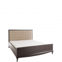 Łóżko 180 x 200 z tapicerowanym zagłówkiem LAVIANO Podstawowe