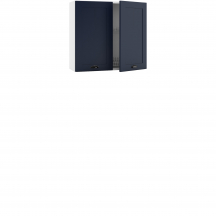 Szafka górna wisząca z suszarką 2 drzwi W80SU ALU ADELE Podstawowe (3)