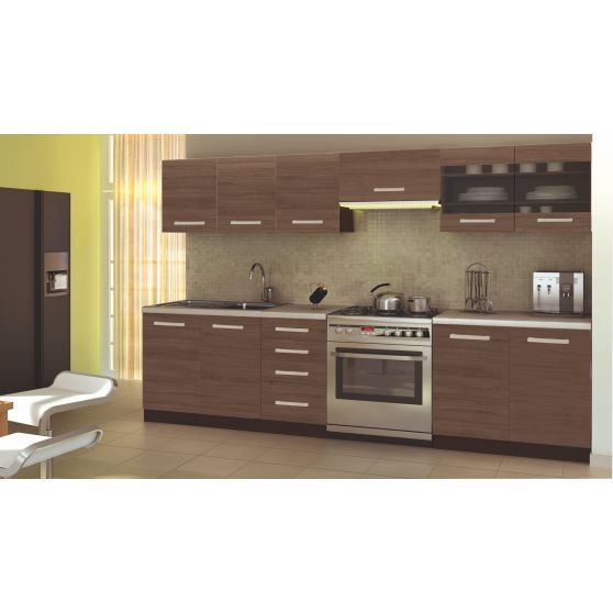 Zestaw mebli kuchennych 260 cm AMANDA 1 Podstawowe