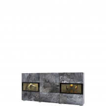 Komoda 2 drzwi 3 szuflady Schiefer 24B0BM26 TYP26 BAROS Podstawowe