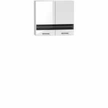 Szafka górna wisząca z witryną 2 drzwi WS80 OSCAR Podstawowe (1)