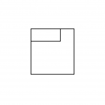 Segment 1HT z pojemnikiem Prawy MELLOW Szkic