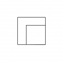 Element narożny E MELLOW Szkic