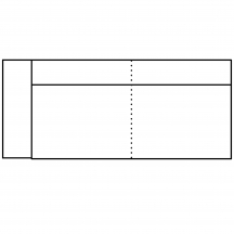 Segment 2,5 L MELLOW Szkic