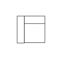 Segment 1,5 Lewy MELLOW Szkic