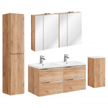 Zestaw mebli do łazienki SET 120 cm CAPRI OAK Podstawowe