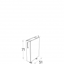 Szafka dolna stojąca cargo DC… KAMMONO F8 Szkic
