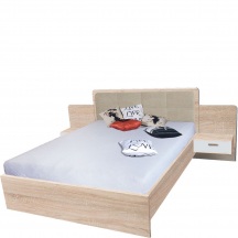 Łóżko 160 x 200 ze stelażem EF2 EFFECT Podstawowe