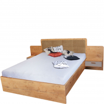 Łóżko 160 x 200 ze stelażem EF4 EFFECT Podstawowe