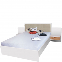 Łóżko 160 x 200 ze stelażem EF1 EFFECT Podstawowe