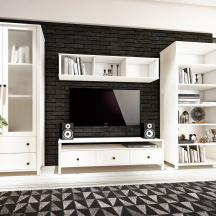 Szafka RTV 143 PRESTIGE Aranżacja