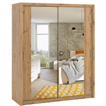 Szafa 180 z lustrem BONO Podstawowe (2)