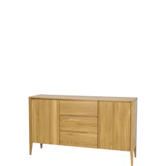 Komoda drewniana dębowa KD330 RETRO DĄB Podstawowe