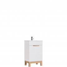 Szafka z umywalką 824 BALI WHITE Podstawowe
