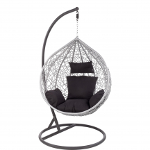 Fotel wiszący ze stojakiem EGGY Podstawowe