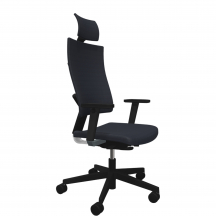 Fotel obrotowy biurowy 4ME-BL-SOFT-SEAT-HRUA-SFB1 Podstawowe (1)