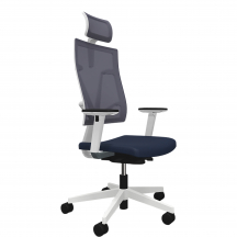 Fotel obrotowy biurowy 4ME-MESH-W-SOFT-SEAT-HRMA-SFB1 Podstawowe (1)