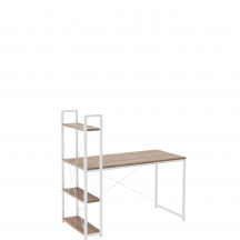 Biurko B1 Biały / Dąb Sonoma NARVIK Podstawowe