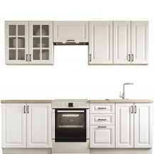 Zestaw mebli kuchennych 240 cm ELIZABETH Podstawowe