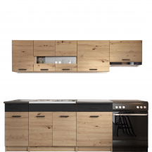 Zestaw mebli kuchennych 240 cm ALINA Podstawowe