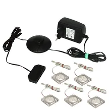 Oświetlenie 5x punkt LED Podstawowe