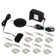 Oświetlenie 8x punkt LED Podstawowe