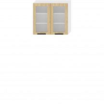 Szafka górna wisząca z witryną 2 drzwi WS80 DENIS Podstawowe (1)