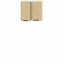 Szafka górna wisząca z suszarką 2 drzwi W80SU ALU DENIS Podstawowe (1)