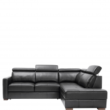 Narożnik z funkcją spania i z pojemnikiem 2,5FL-E-1HT/BKP ERGO Podstawowe