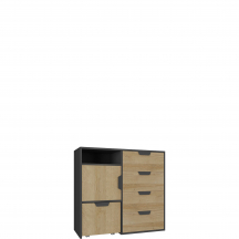 Komoda NA8 NANO DĄB RIVIERA Podstawowe