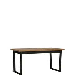 Stół rozkładany 160-240x90 MWST04 Dąb Catania / Czarna Perła Podstawowe