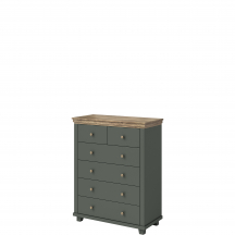 Komoda wysoka 6 szuflad 24ZRJU45 TYP-45 EVORA SYPIALNIA Podstawowe