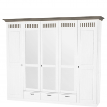Szafa 5D z lustrem 5092LU45 LUNA Podstawowe