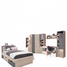 Zestaw mebli młodzieżowych B DELTA Podstawowe