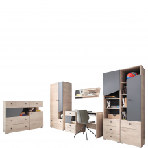 Zestaw mebli młodzieżowych C DELTA Podstawowe