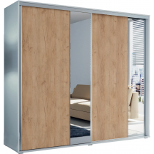 Szafa przesuwna 200 z lustrem A4 Podstawowe