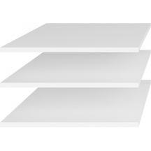 Półki do szaf TYP-18/58 - 3szt 2497KL02 TYP-02 OPTIMA Podstawowe