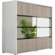 Szafa przesuwna 200 z lustrem A9 Podstawowe (1)