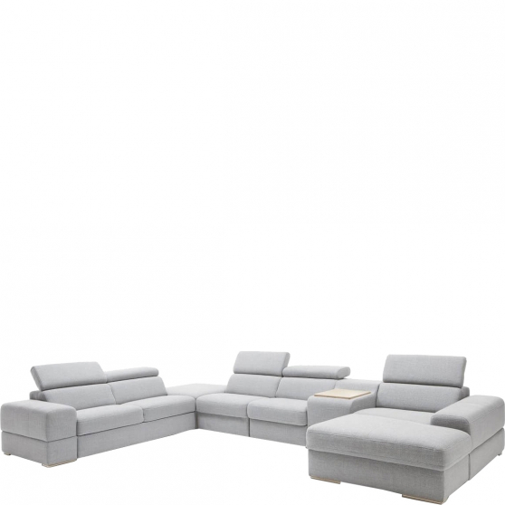 Narożnik z funkcją spania, pojemnikiem, barem, funkcją relaks i regulowanymi zagłówkami 292x426 PLAZA Podstawowe Narożnik z funkcją spania, pojemnikiem, barem, funkcją relaks i regulowanymi zagłówkami 292x426 PLAZA Podstawowe