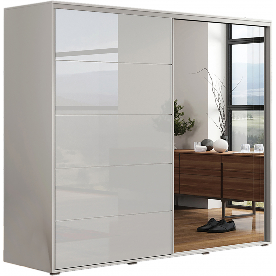 Szafa przesuwna 230 z lustrem A11 Podstawowe (1)